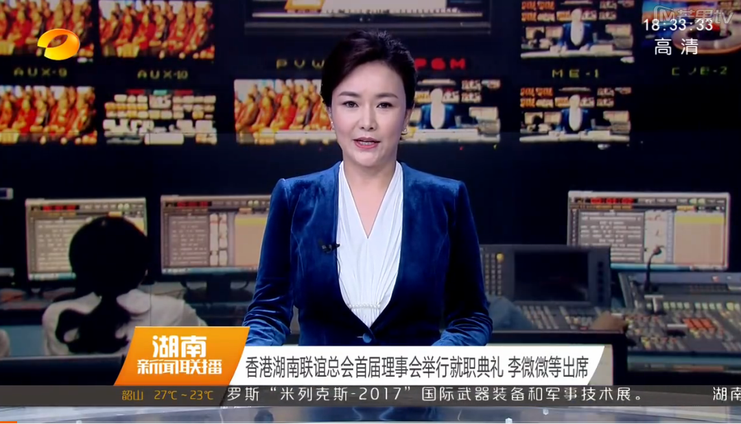 香港湖南联谊总会首届理事会举行就职典礼 李微微等出席
